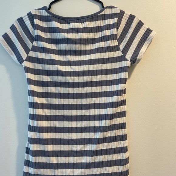 Madewell Ribbed Sweetheart Tee - Picture 4 of 5
